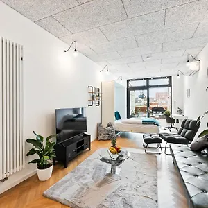 Apartment Lit Living - Luxus Loft - Box Spring - Air Con - Bbq - Panorama, Mannheim